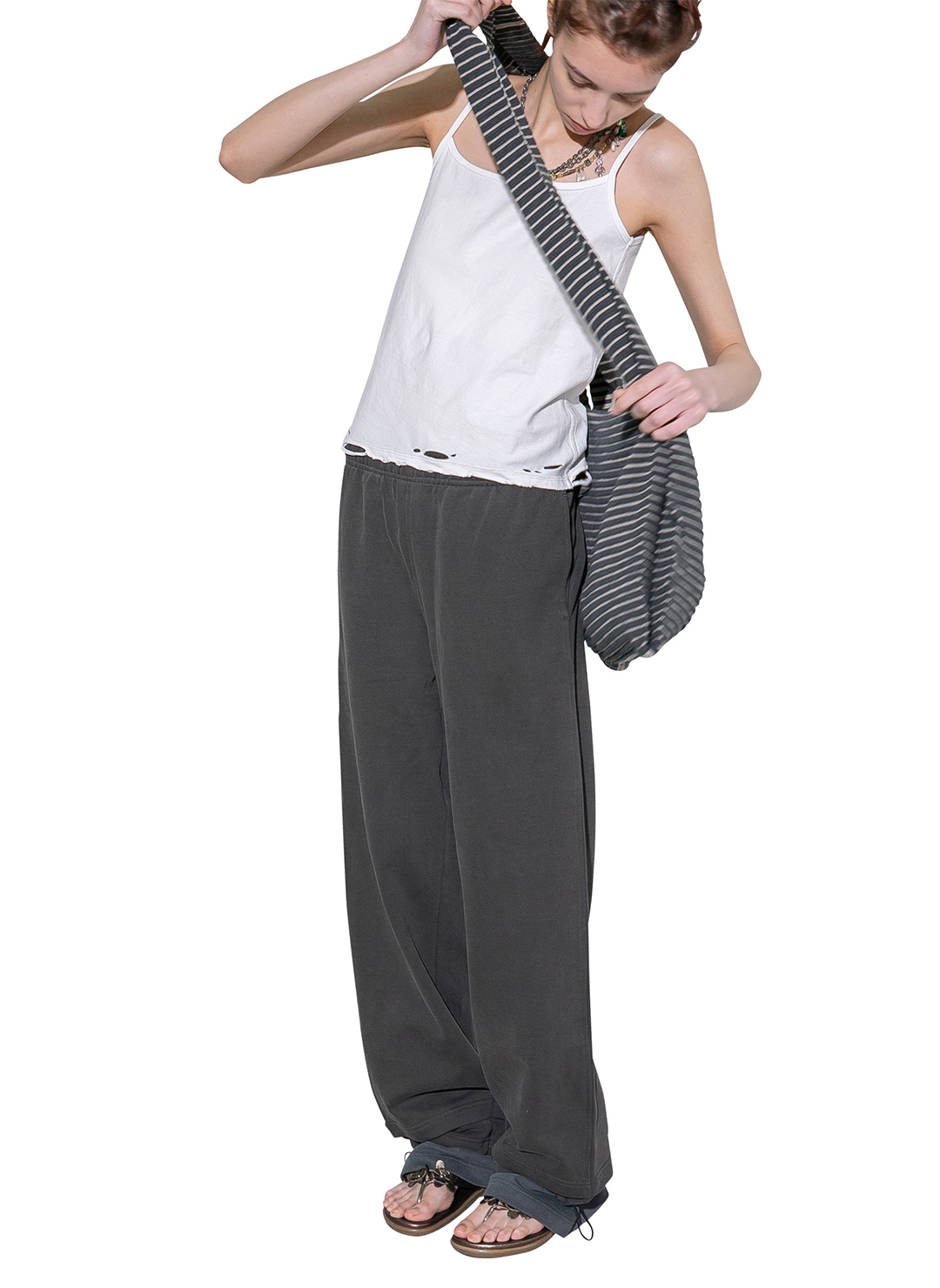 DISTRESS Regular Camisole 詳細画像 White 4