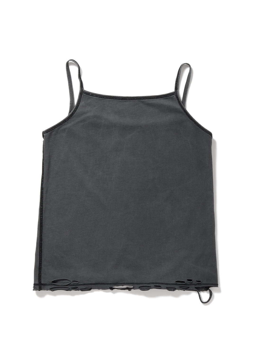 DISTRESS Regular Camisole 詳細画像 Black 2