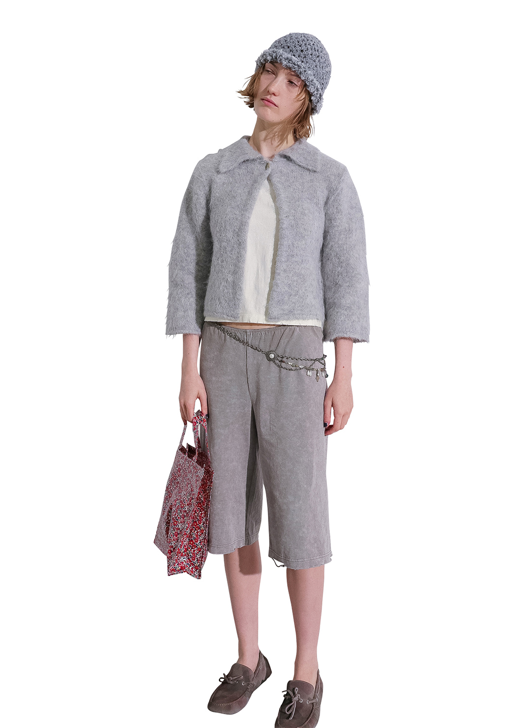 Damaged Jersey Pants 詳細画像 Gray 2