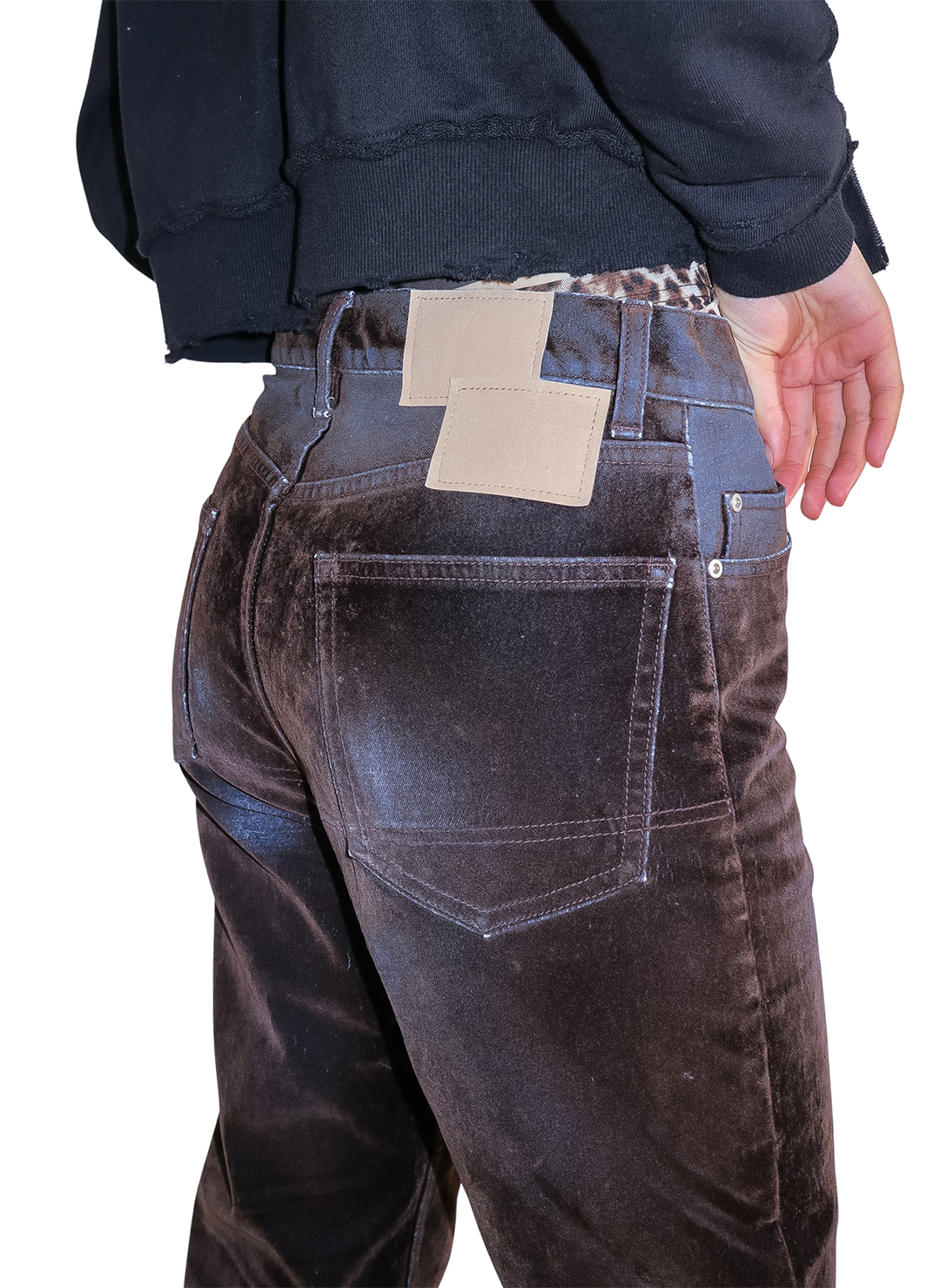 Flocky Denim  詳細画像 Brown 2