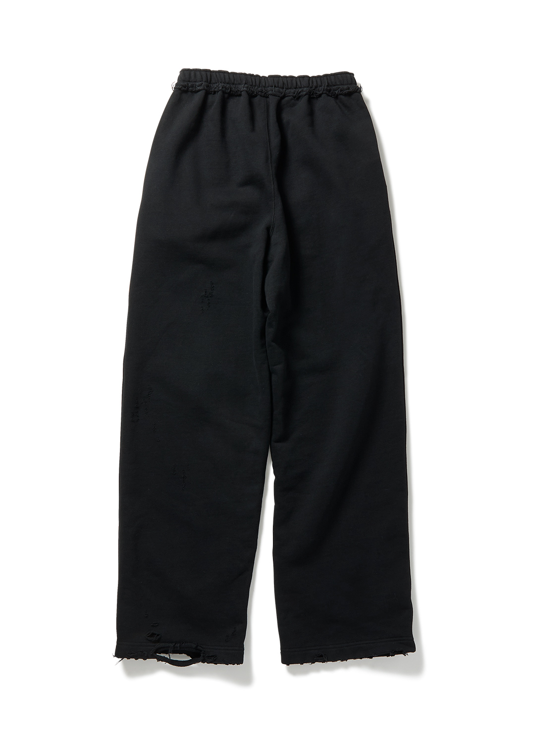 DISTRESS Regular Sweatpants 詳細画像 Black 2