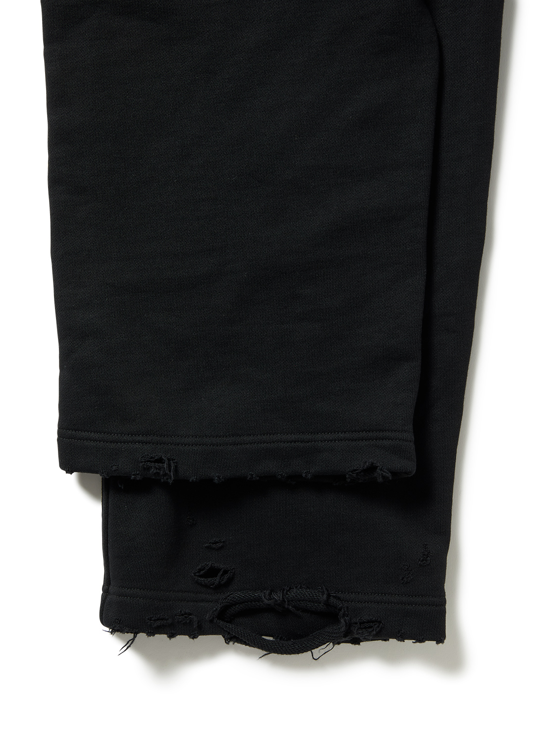 DISTRESS Regular Sweatpants 詳細画像 Black 3