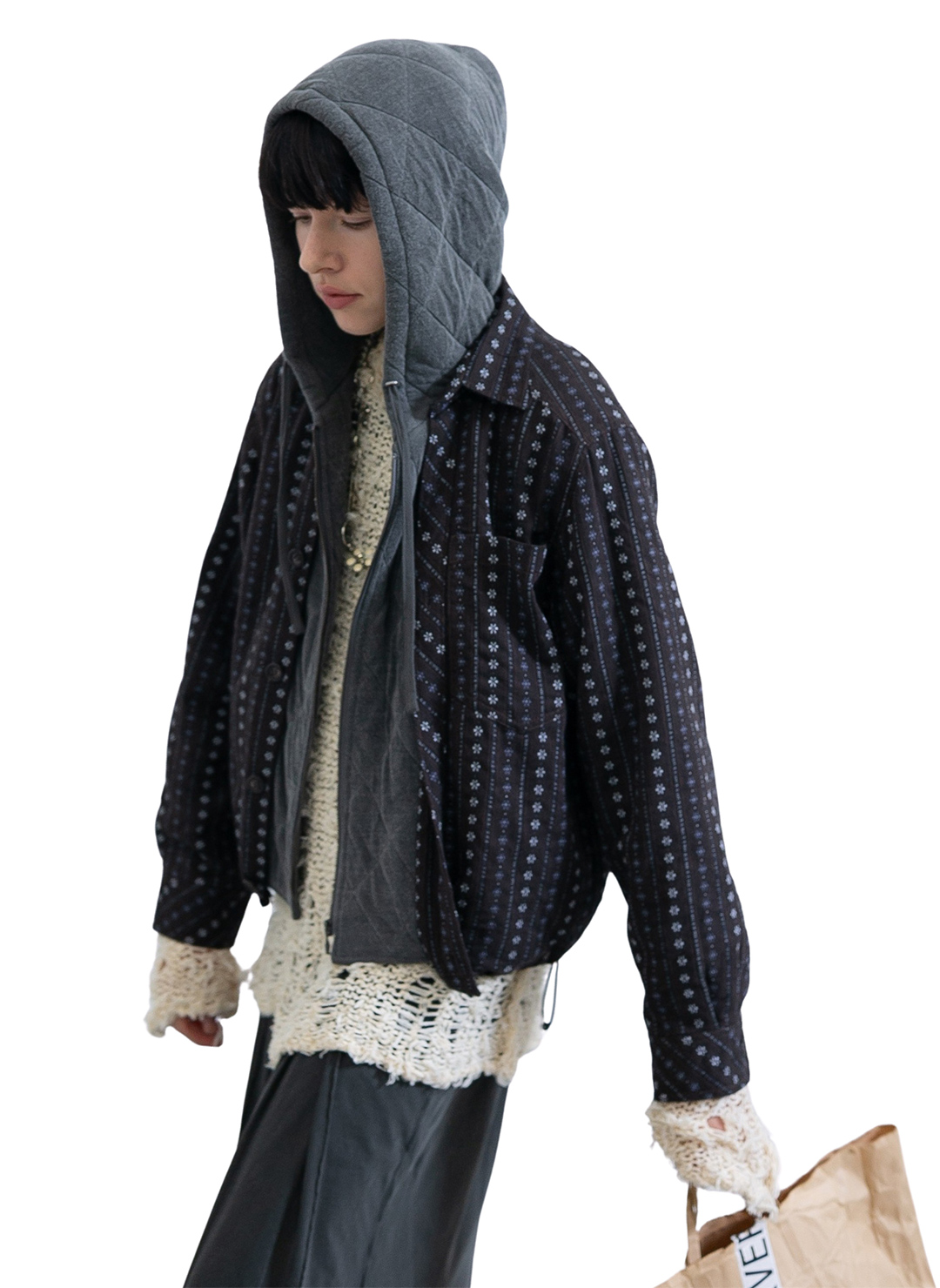 Double Puffer Shirt 詳細画像 Mix 2