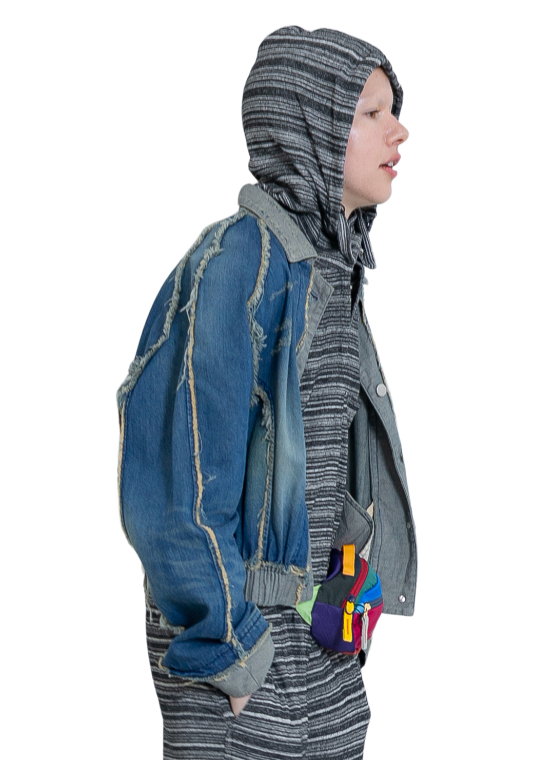 Double Denim Blouson 詳細画像 Blue 1