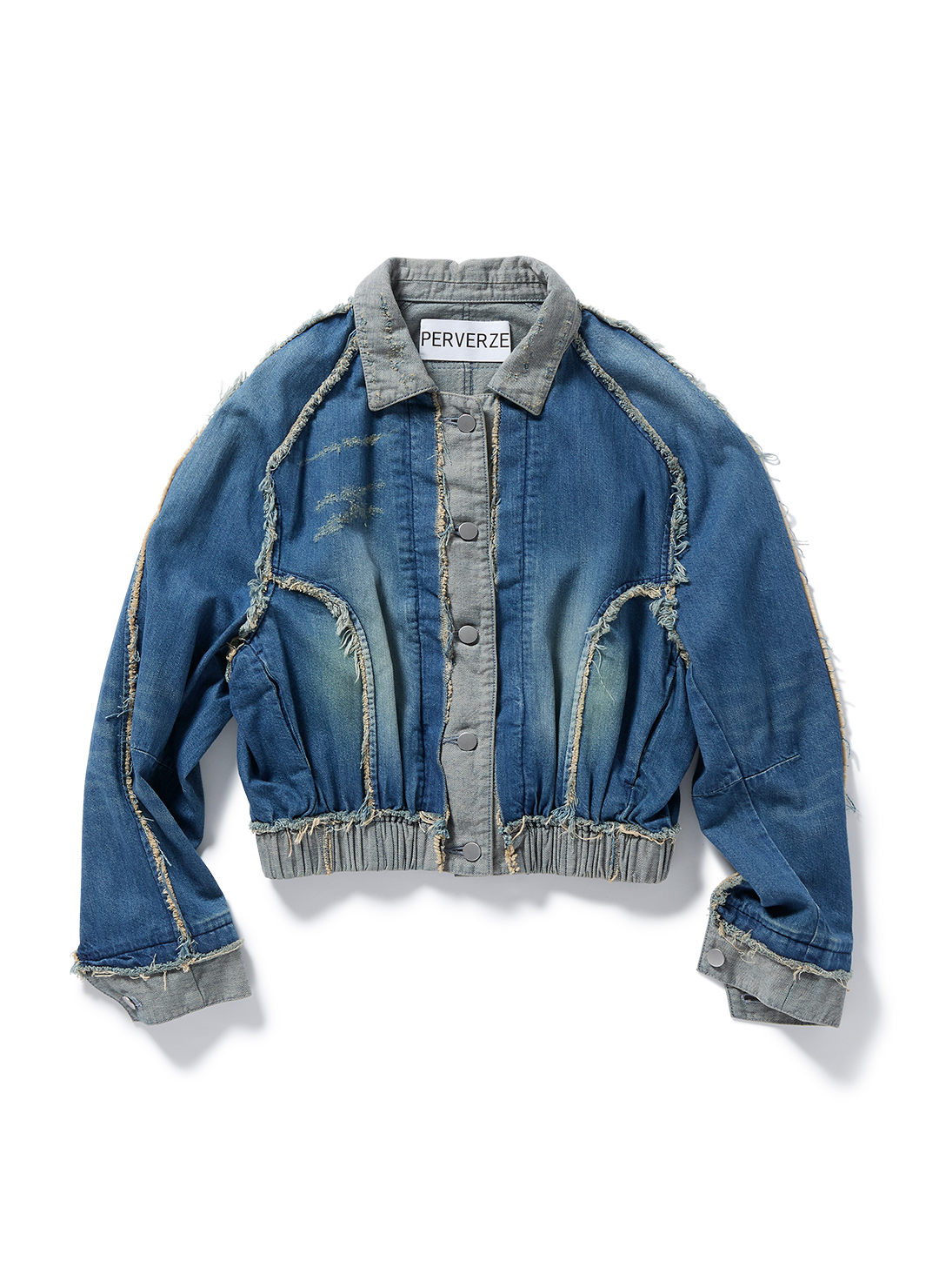 Double Denim Blouson 詳細画像 Blue 1