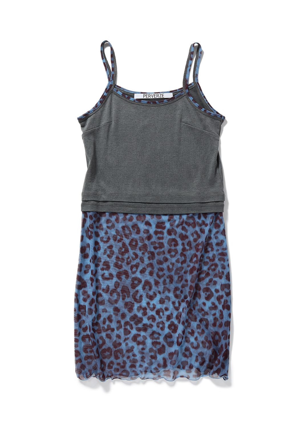 Combined Strap Dress 詳細画像 Gray 1