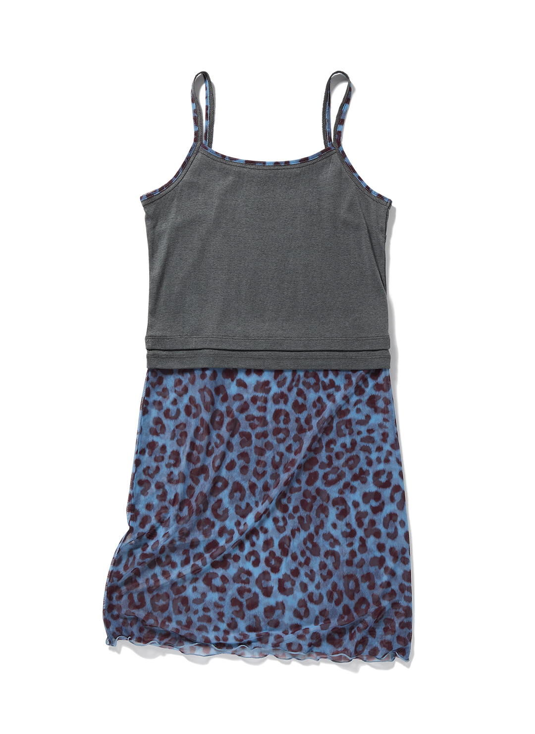 Combined Strap Dress 詳細画像 Gray 2