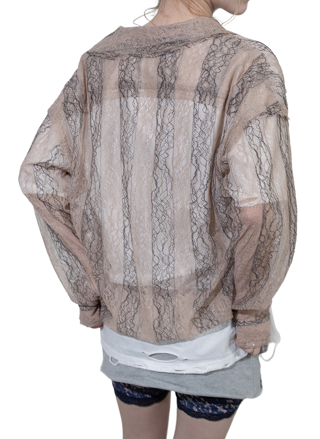 Vintage Fabric Shirt 詳細画像 Beige 1