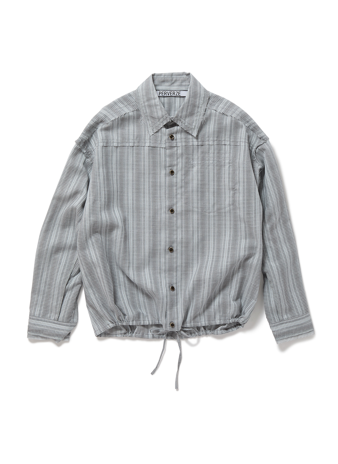 Vintage Fabric Shirt 詳細画像 Gray 1
