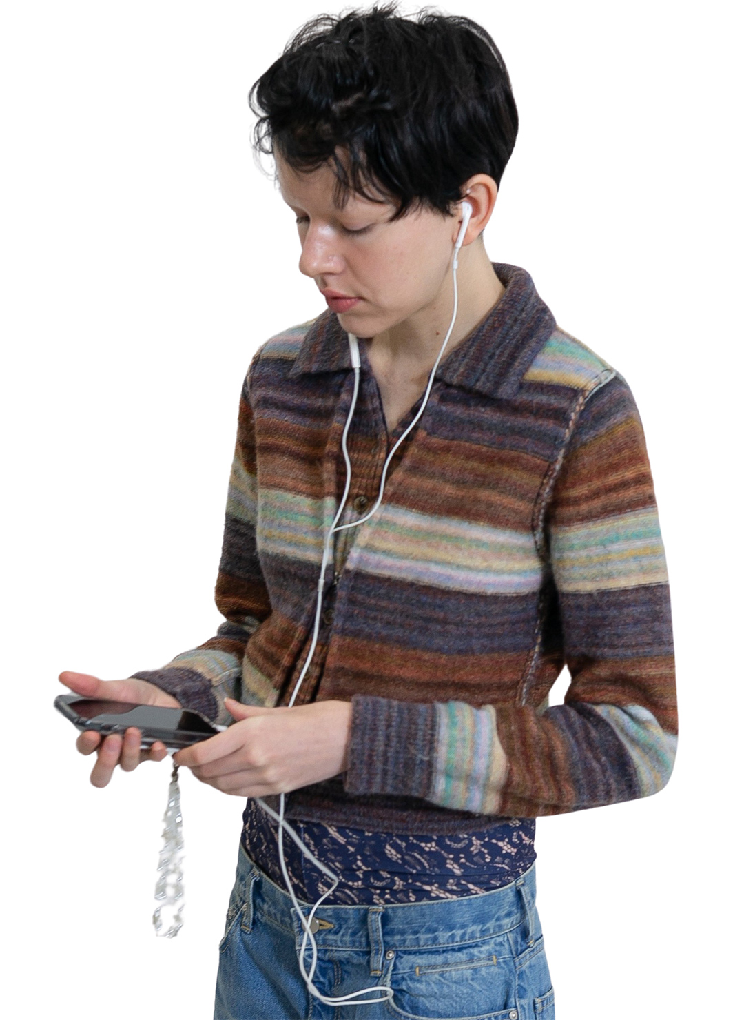 Perverze lace tracking tops Sサイズ Perverze lace tracking tops Sサイズ