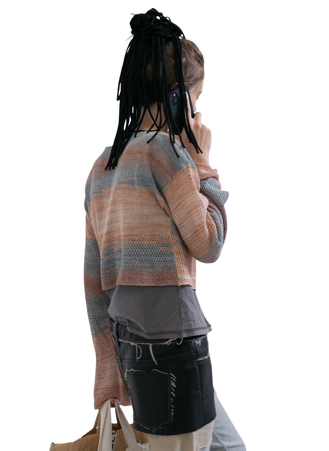 Double T-Layered Knit Cardigan 詳細画像 Beige 2