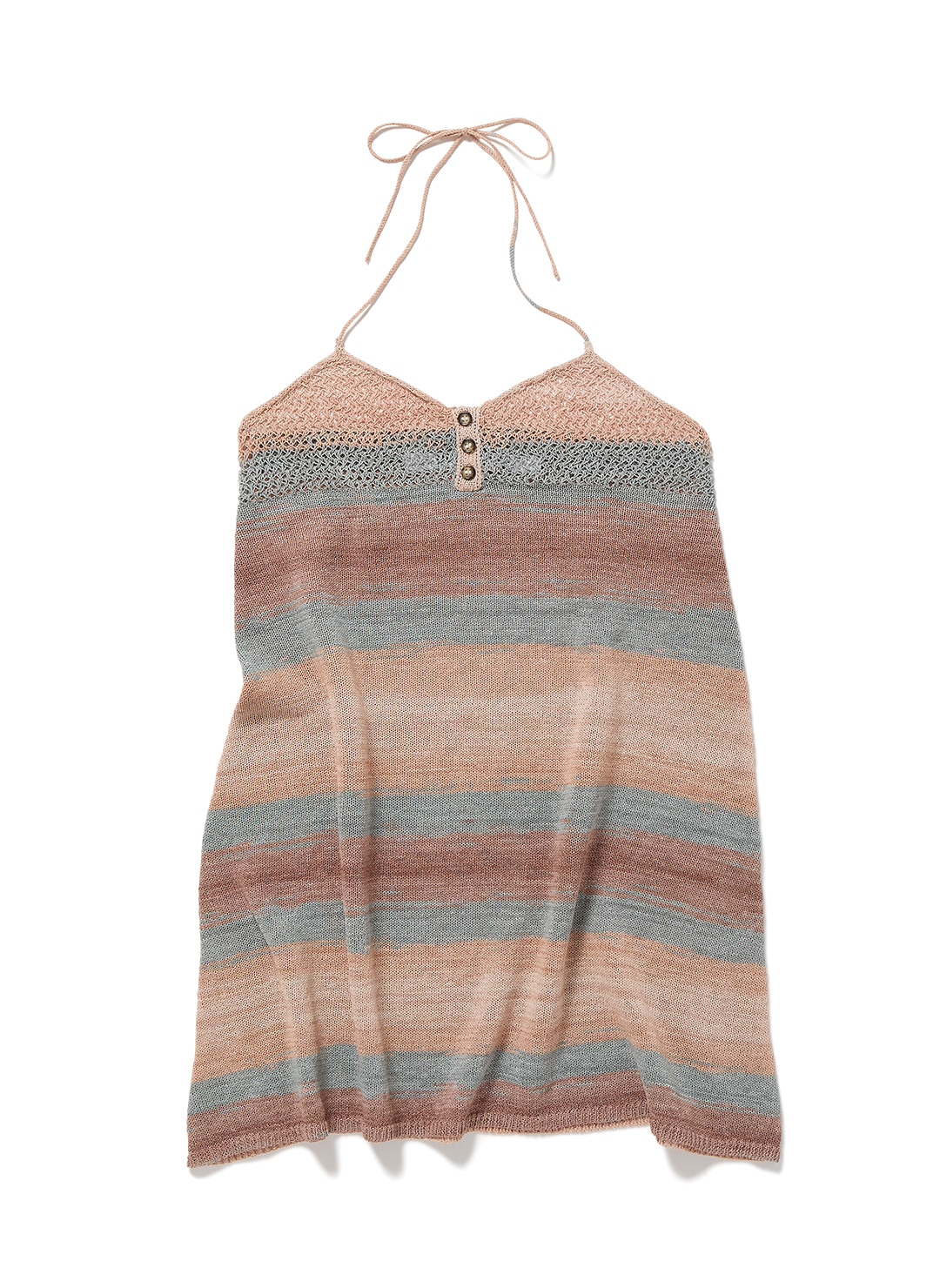 Multi-colored Knit Dress