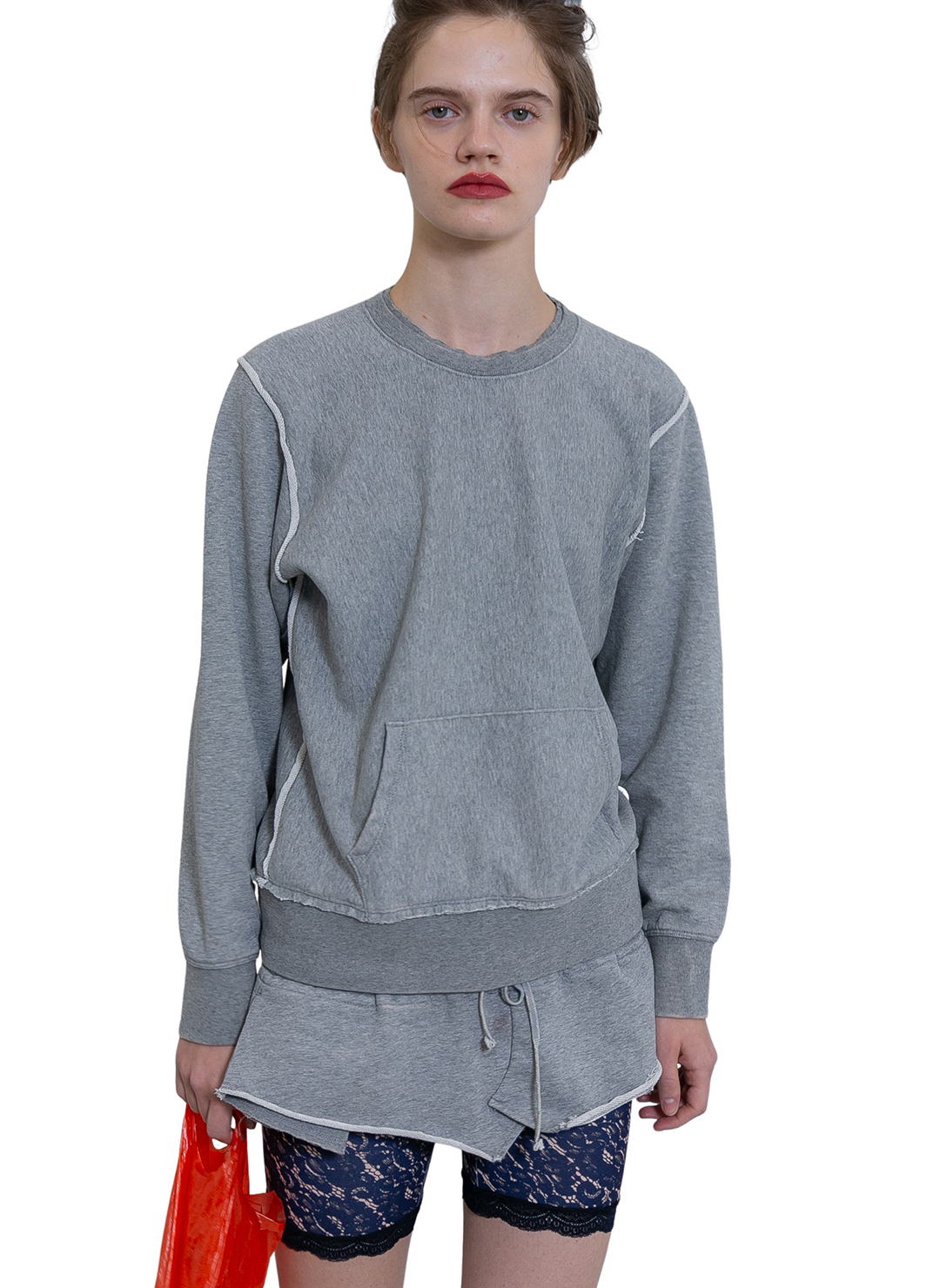 Matching Shorts Sweatshirts 詳細画像 Gray 1