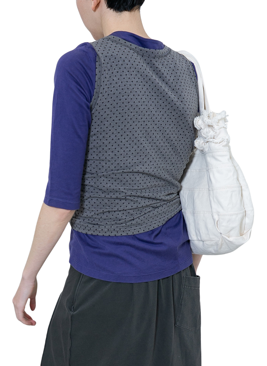 Braid Tank-top 詳細画像 Gray 2