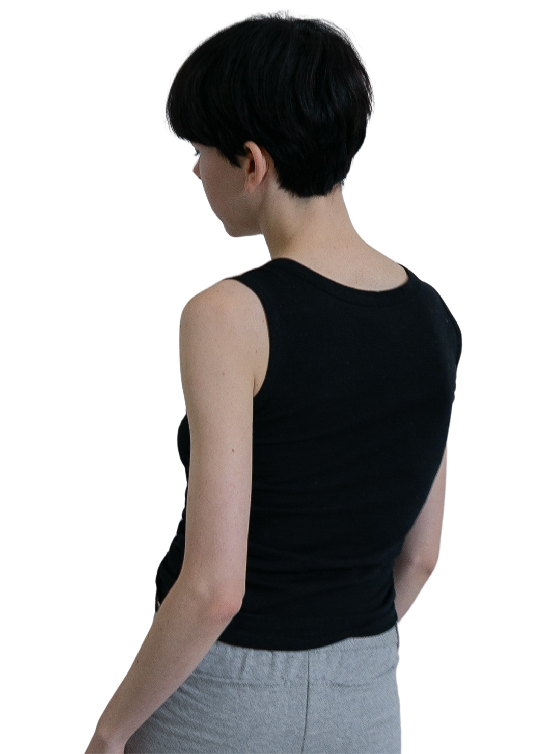 Braid Tank-top 詳細画像 Black 2