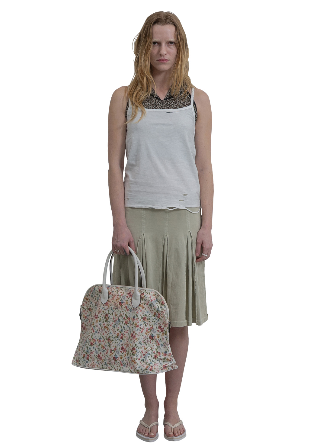 DISTRESS Regular Camisole 詳細画像 White 1