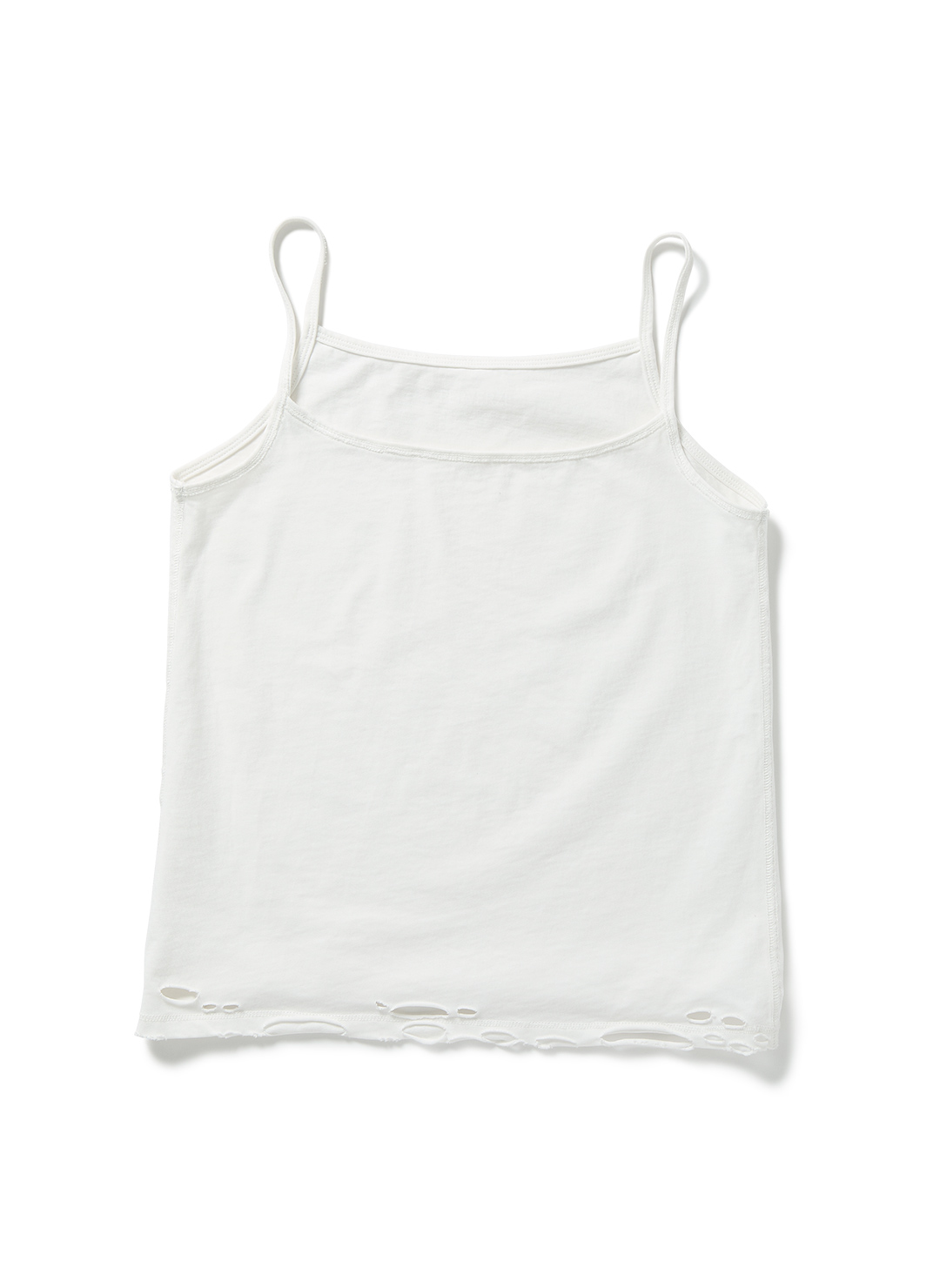 DISTRESS Regular Camisole 詳細画像 White 1