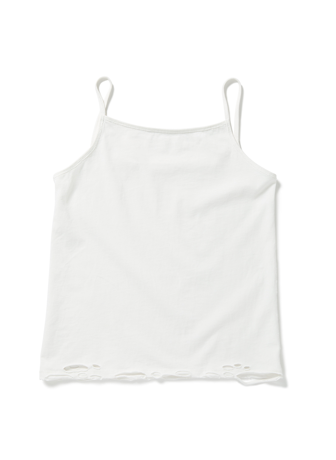 DISTRESS Regular Camisole 詳細画像 White 2