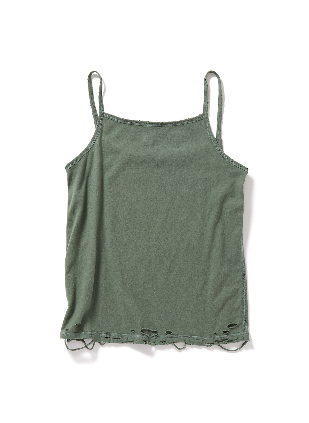 DISTRESS Regular Camisole 詳細画像 Khaki 2