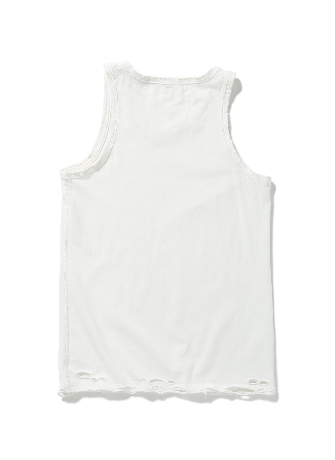 DISTRESS Regular Tank Top 詳細画像 White 2