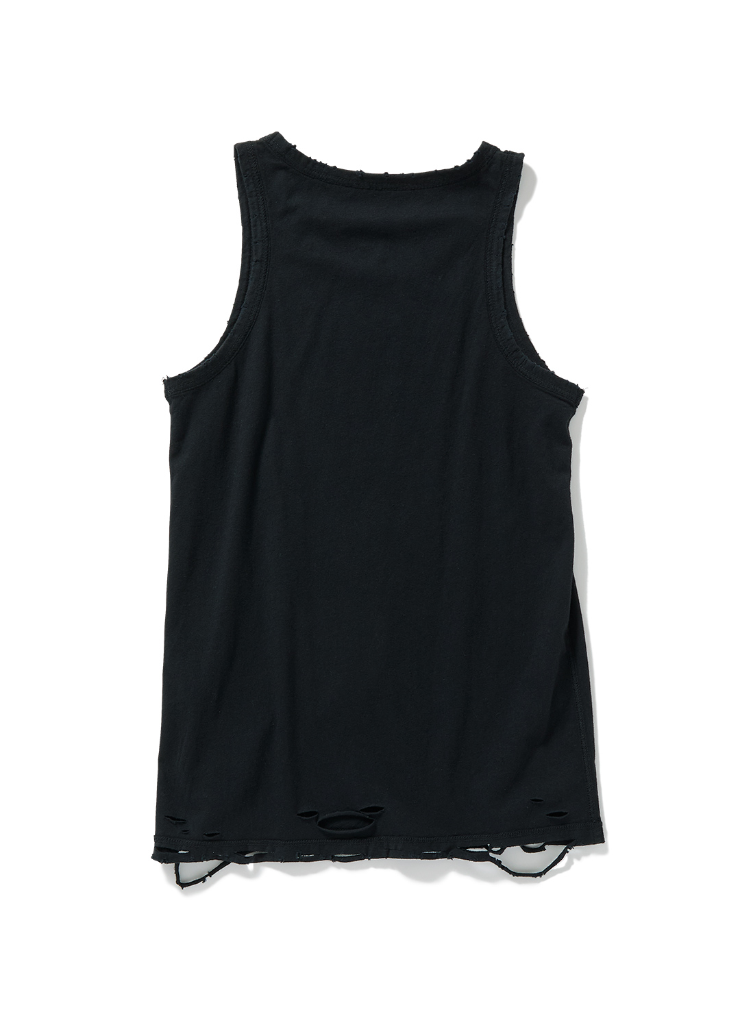 DISTRESS Regular Tank Top 詳細画像 Black 2