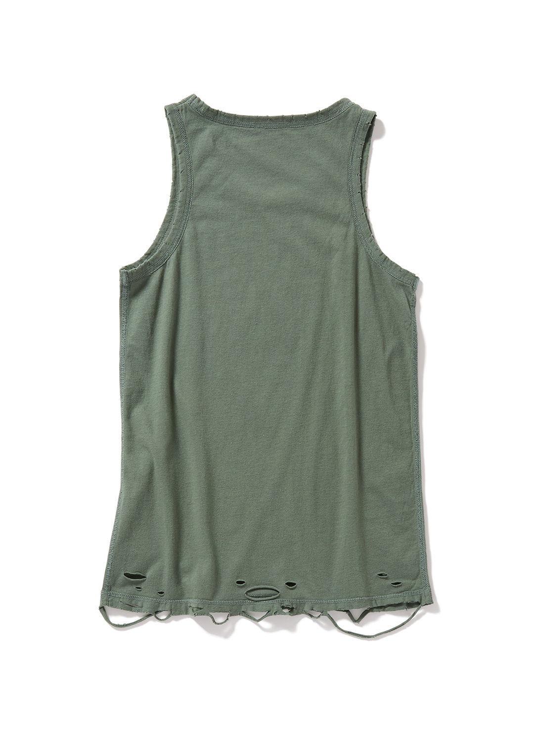 DISTRESS Regular Tank Top 詳細画像 Khaki 2