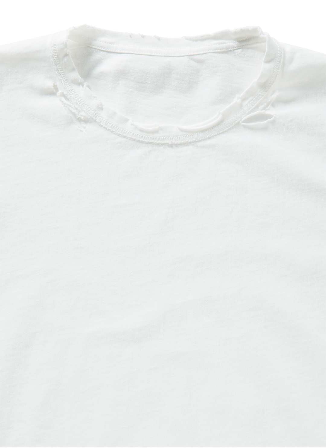 DISTRESS Regular T-Shirt  詳細画像 White 3