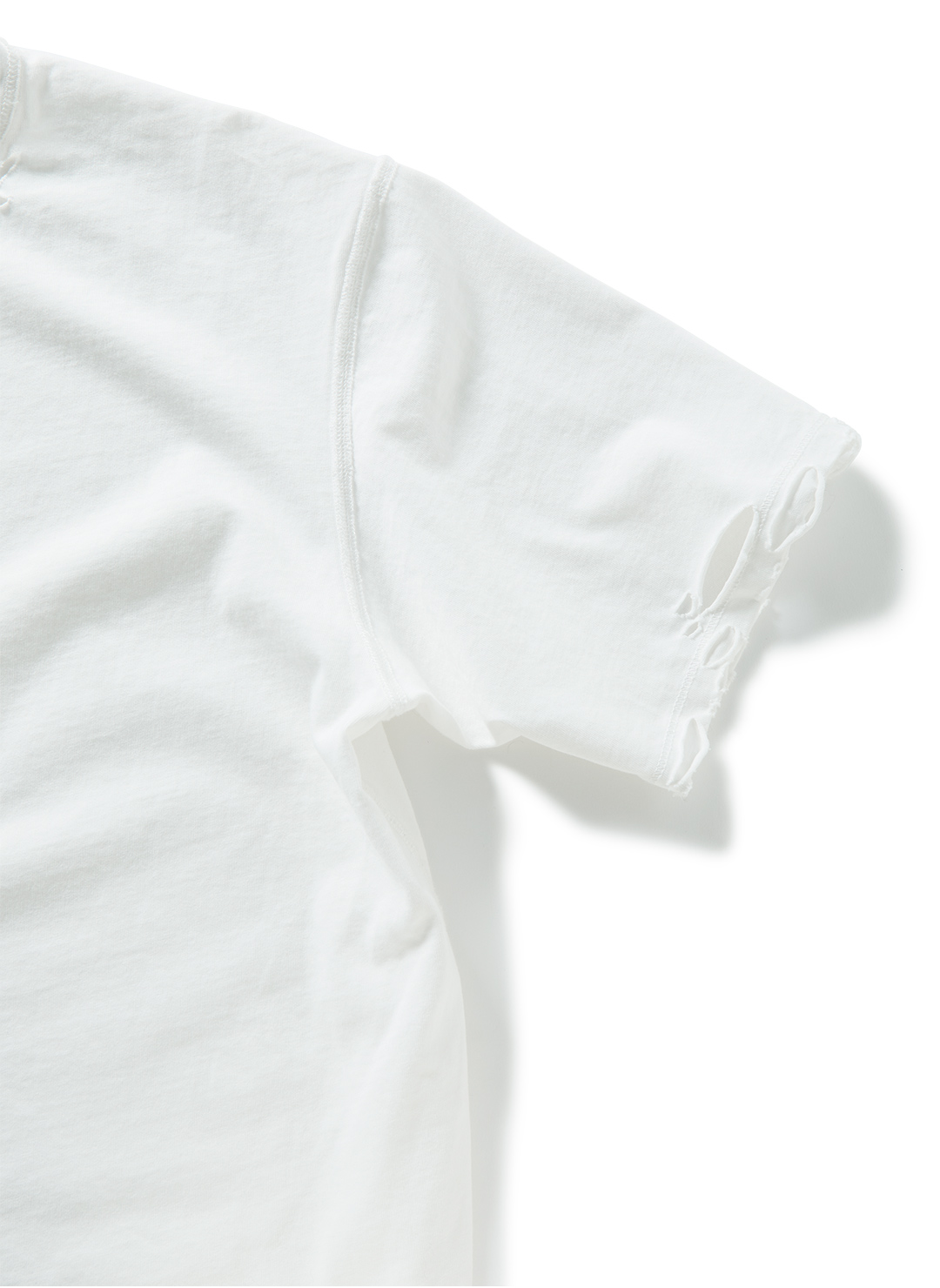 DISTRESS Regular T-Shirt  詳細画像 White 4