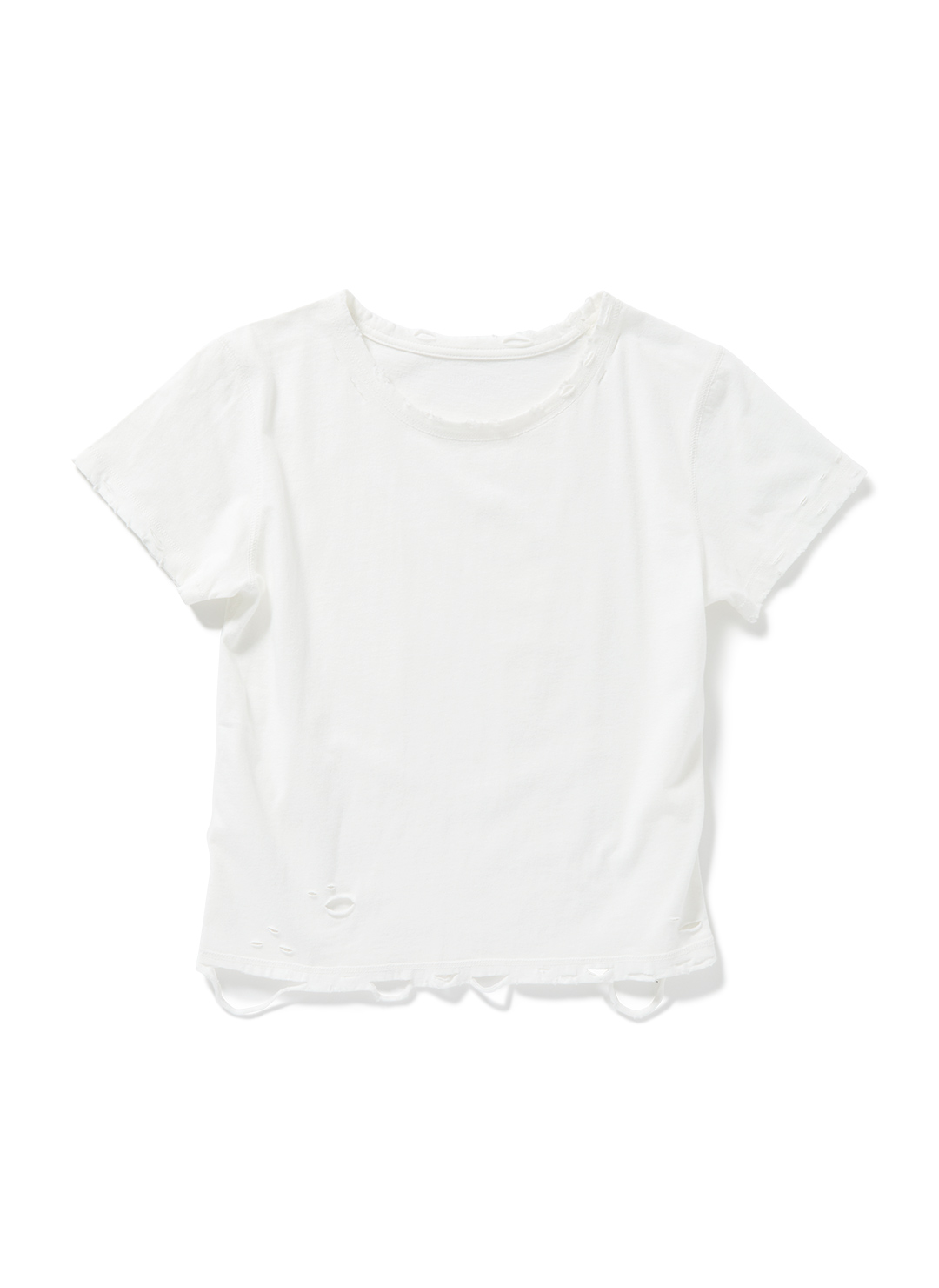 DISTRESS Regular T-Shirt  #FITTED