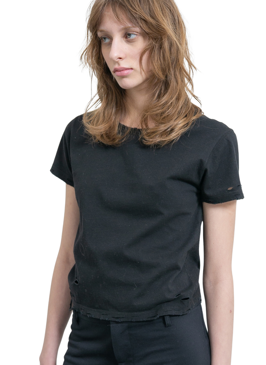 DISTRESS Regular T-Shirt  #FITTED