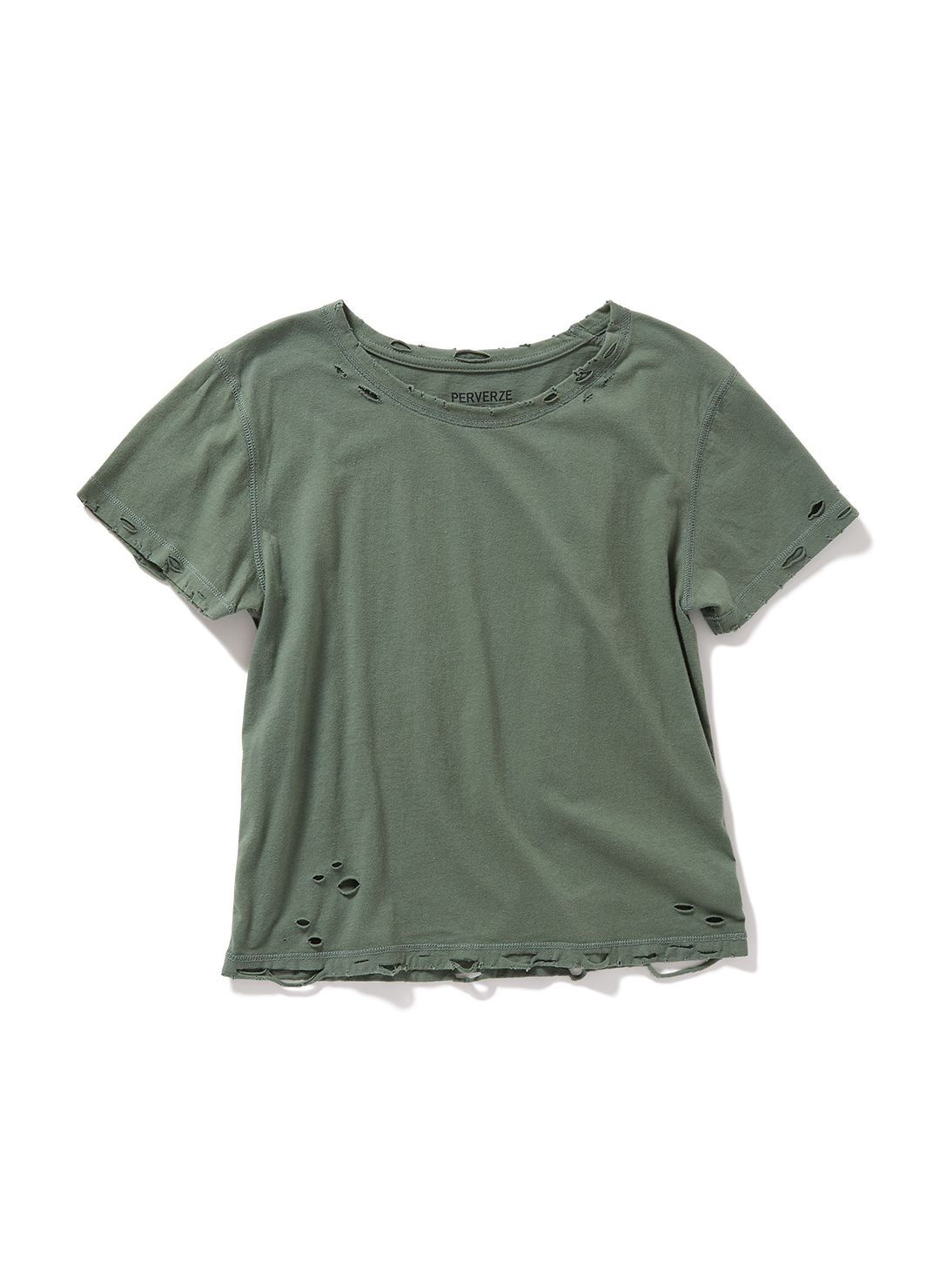 DISTRESS Regular T-Shirt  #FITTED