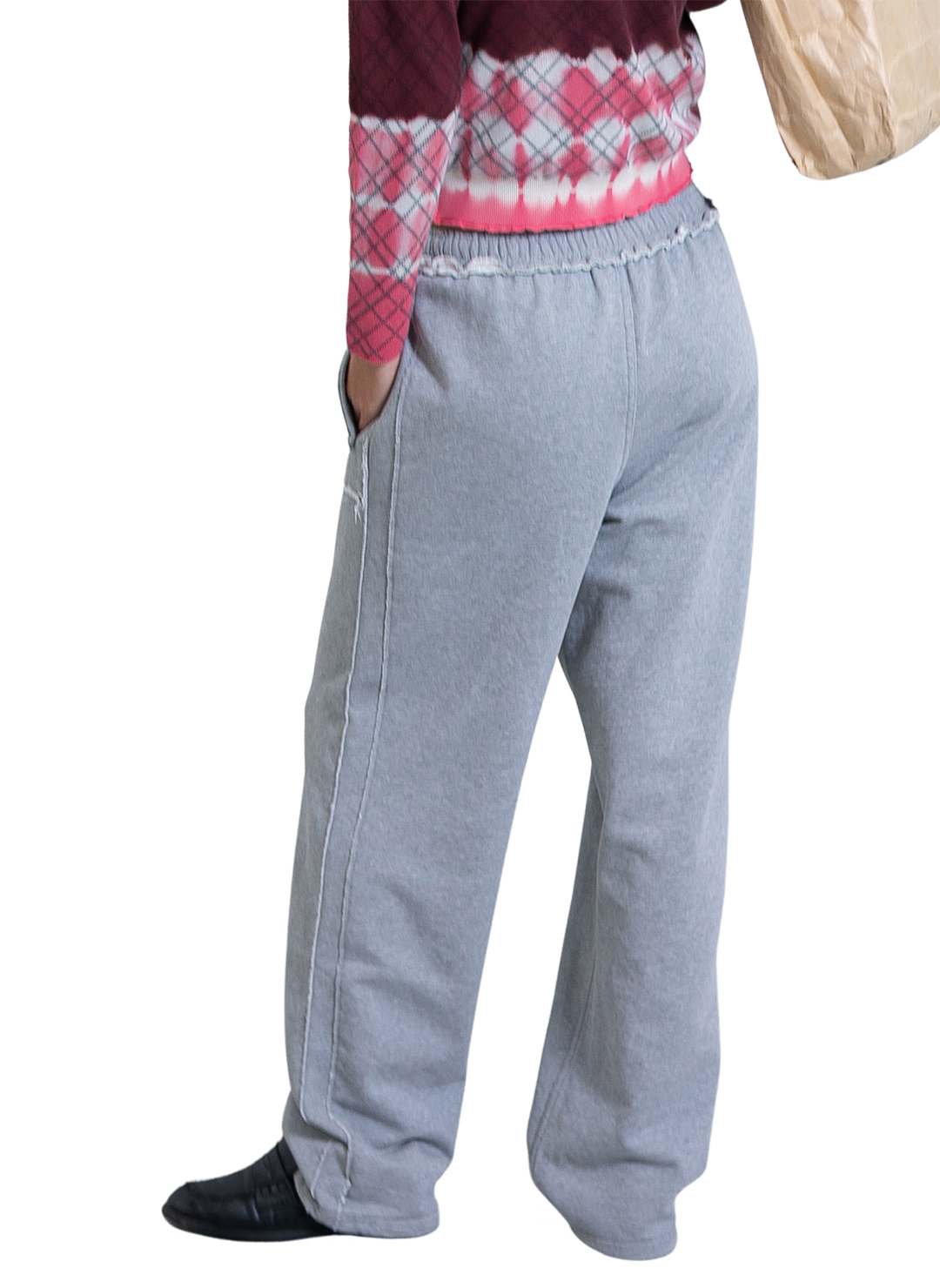 Frayed Sweat Pants 詳細画像 Gray 2