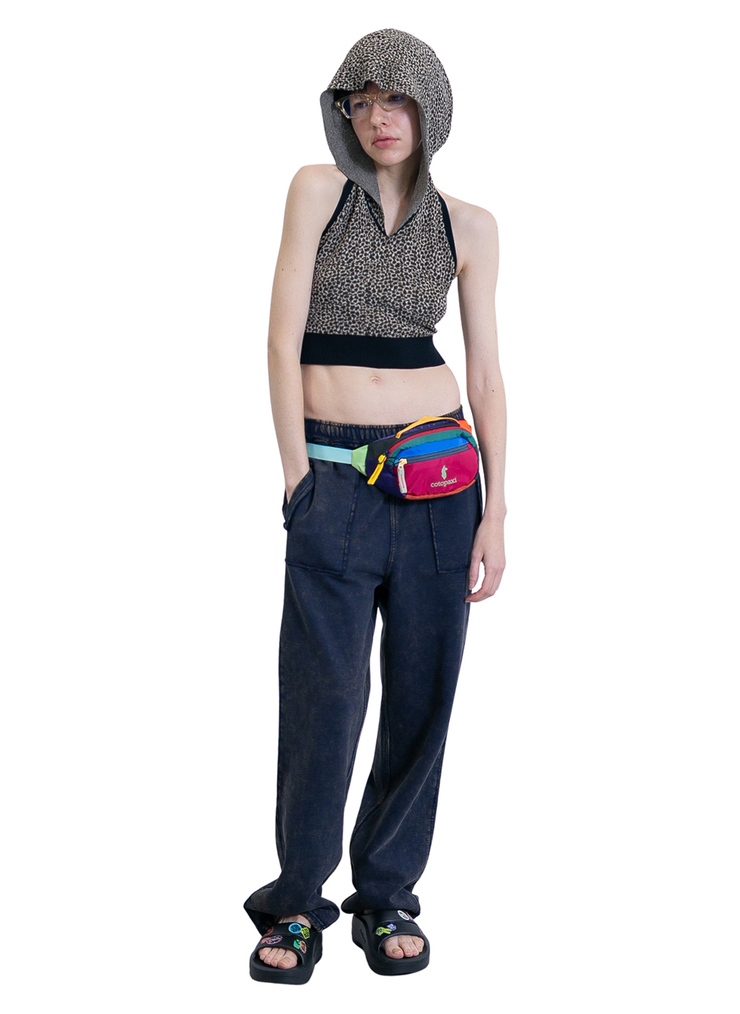 Frayed Sweat Pants 詳細画像 Navy 3