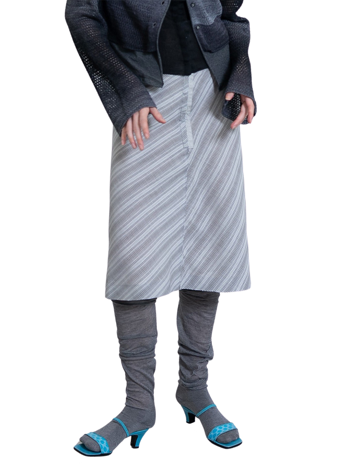 Vintage Fabric Petticoat 詳細画像 Gray 1