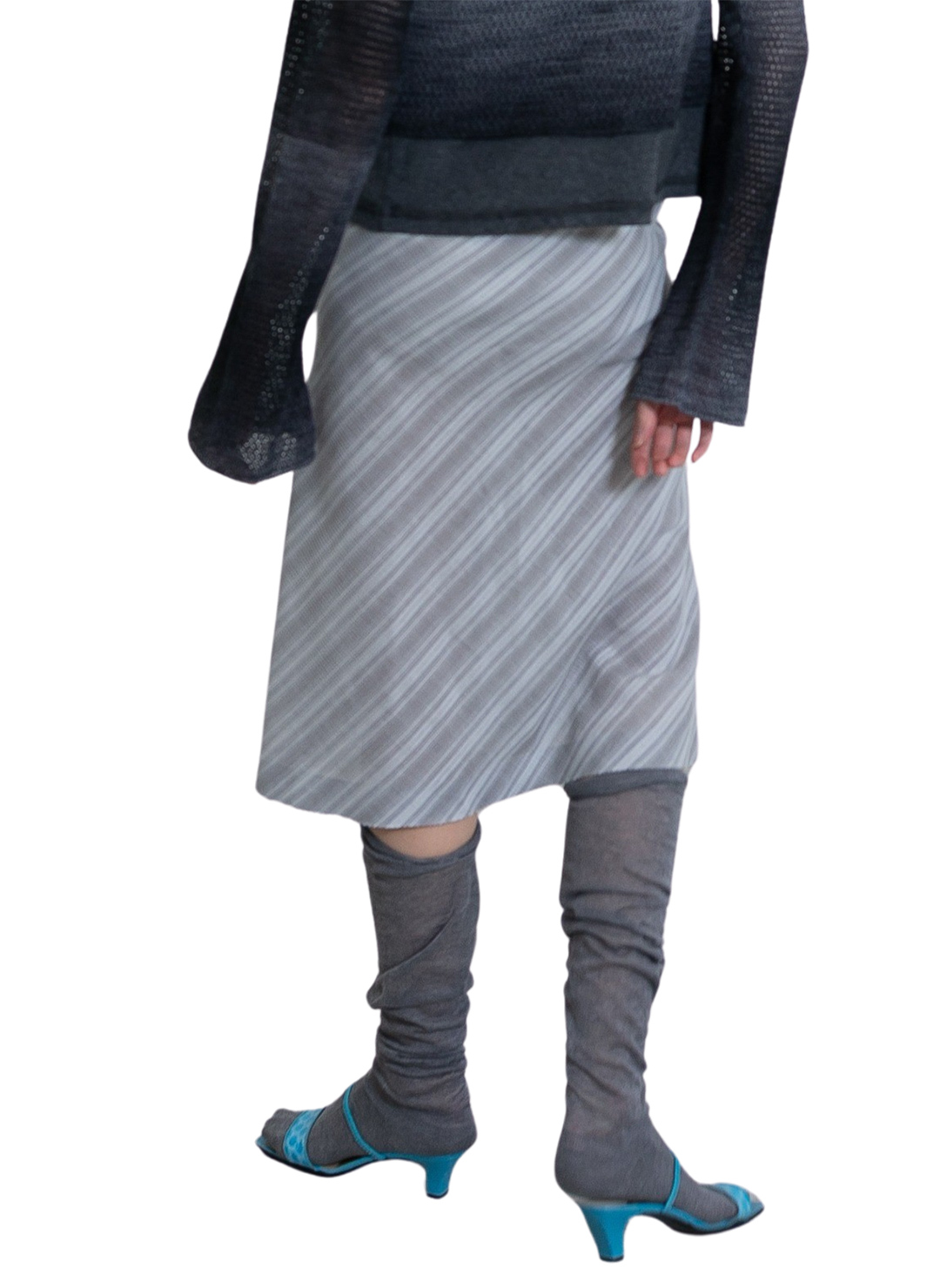 Vintage Fabric Petticoat 詳細画像 Gray 2