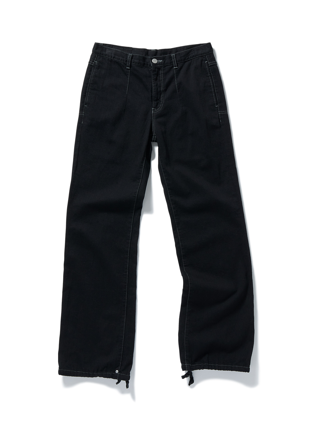 Low-slung Scratch Denim