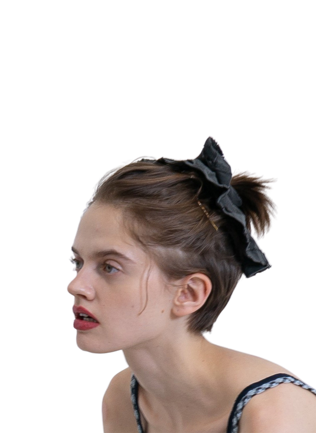 Frayed Jersey Scrunchie