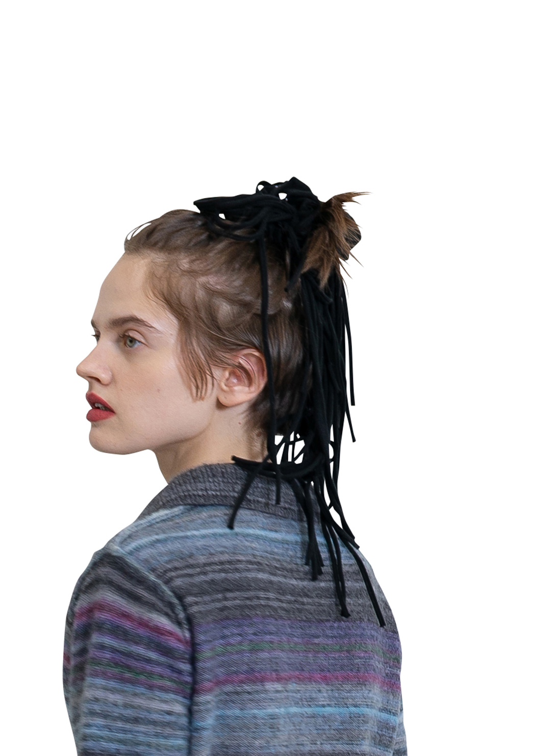 Charm Flow Scrunchie 詳細画像 Black 1