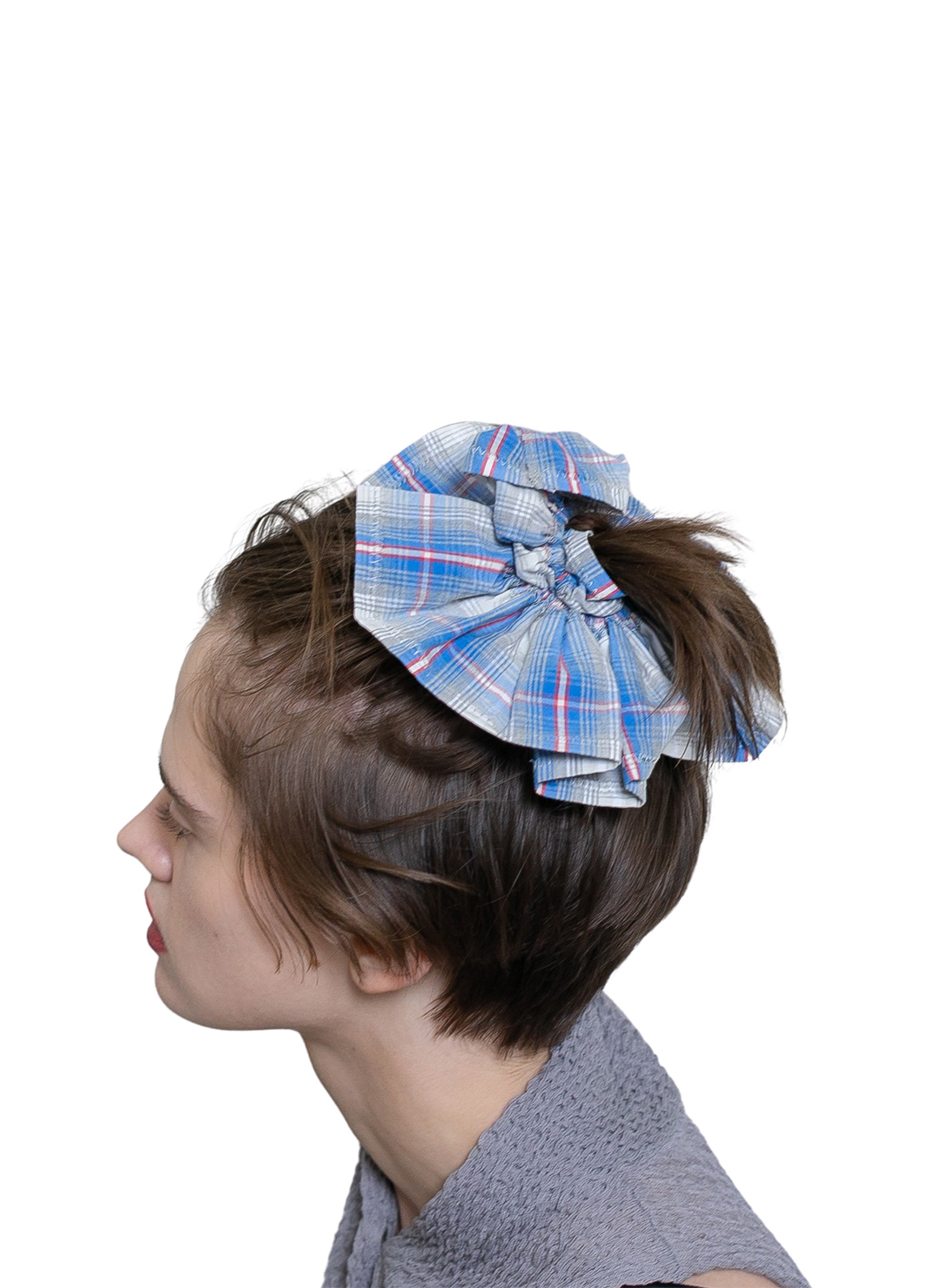 Vintage Fabric Scrunchie