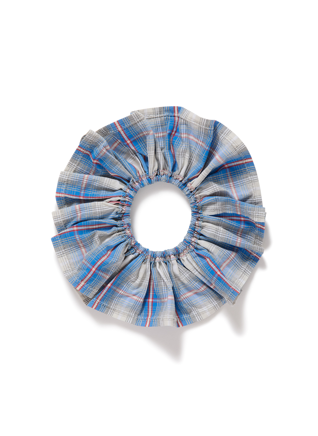 Vintage Fabric Scrunchie 詳細画像 Blue 1