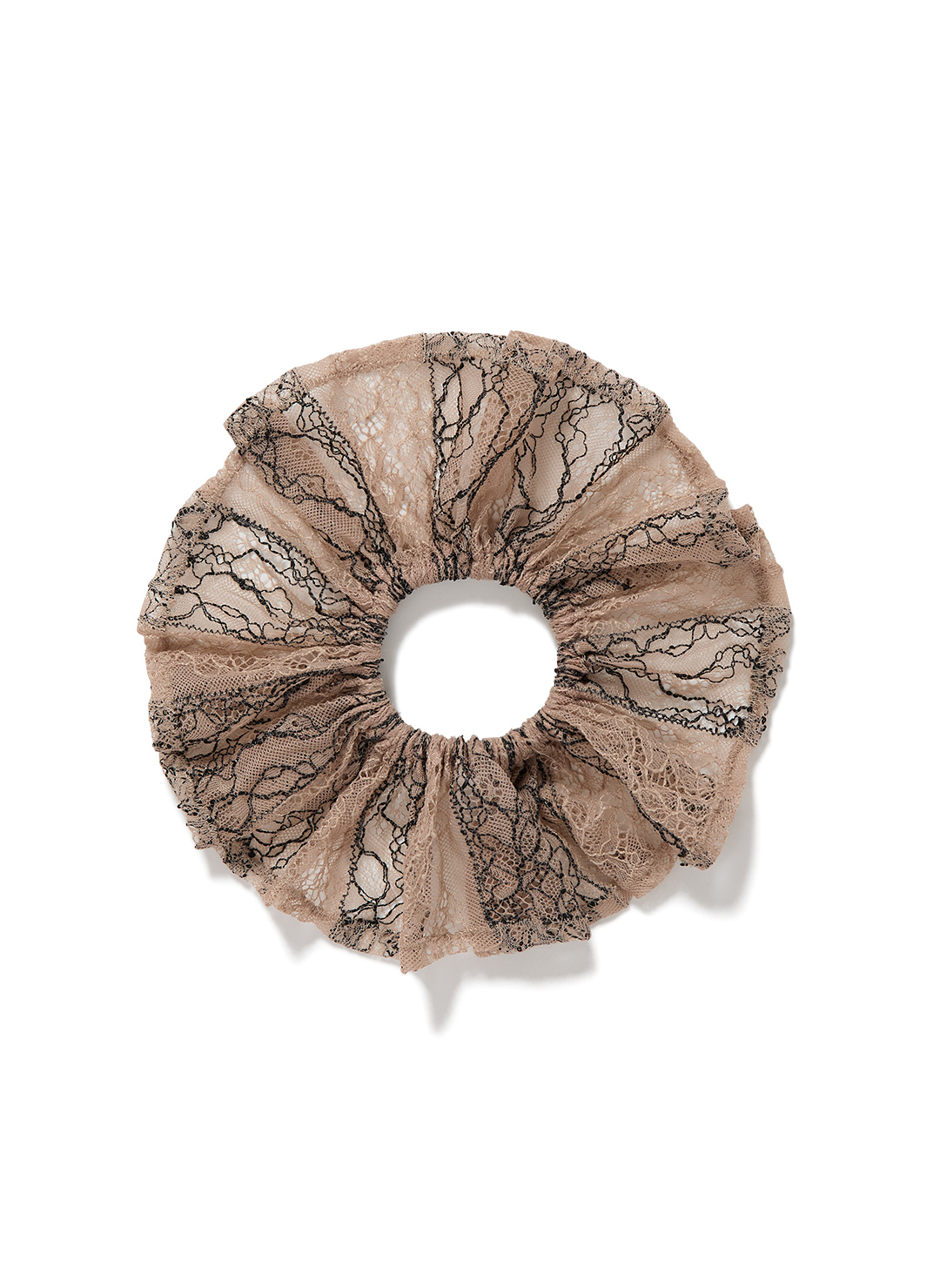 Vintage Fabric Scrunchie 詳細画像 Beige 1