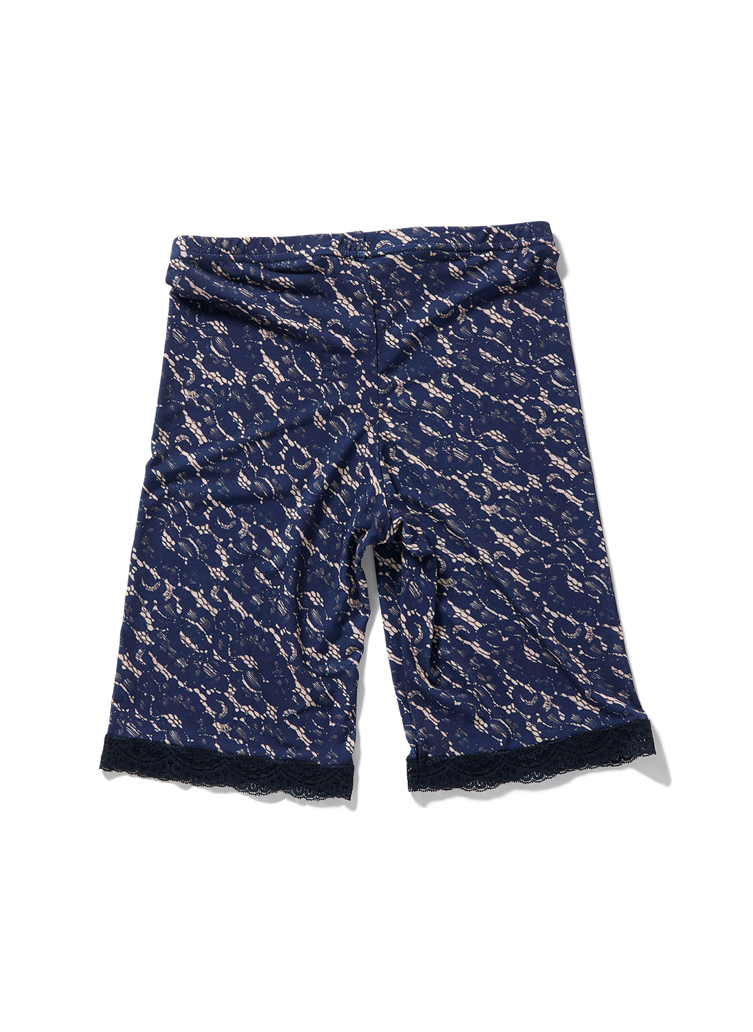 Lace Trim Shorts 詳細画像 Navy 2