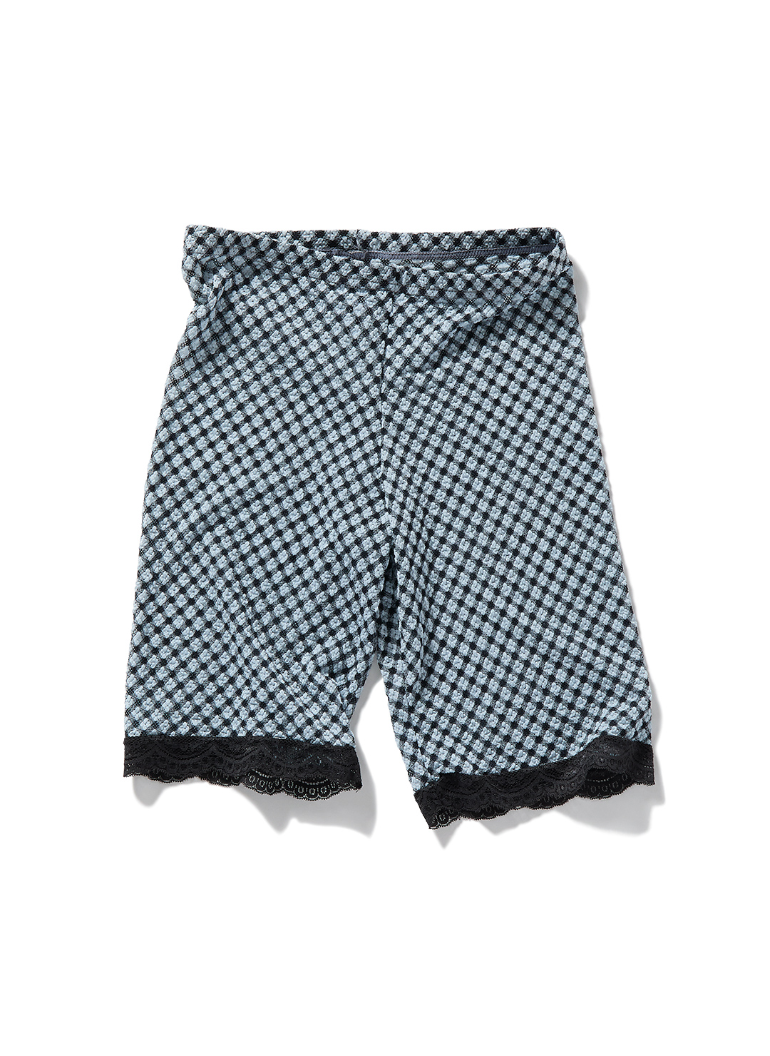 Lace Trim Shorts 詳細画像 Blue 1