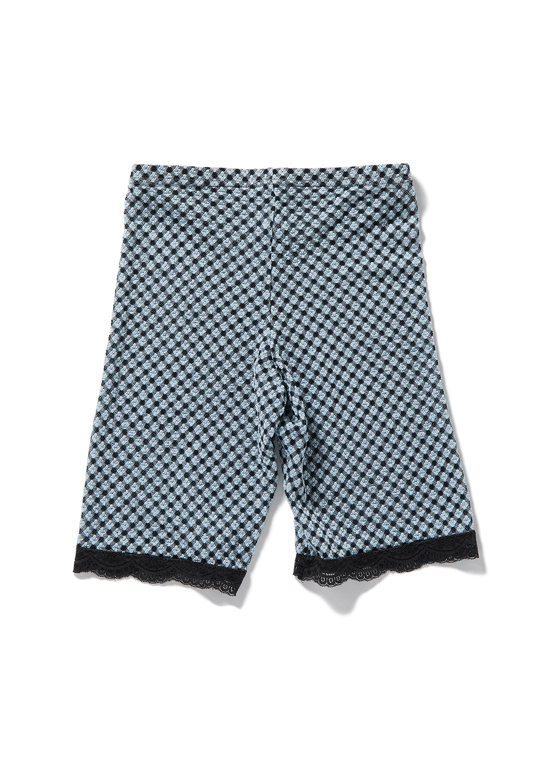 Lace Trim Shorts 詳細画像 Blue 2