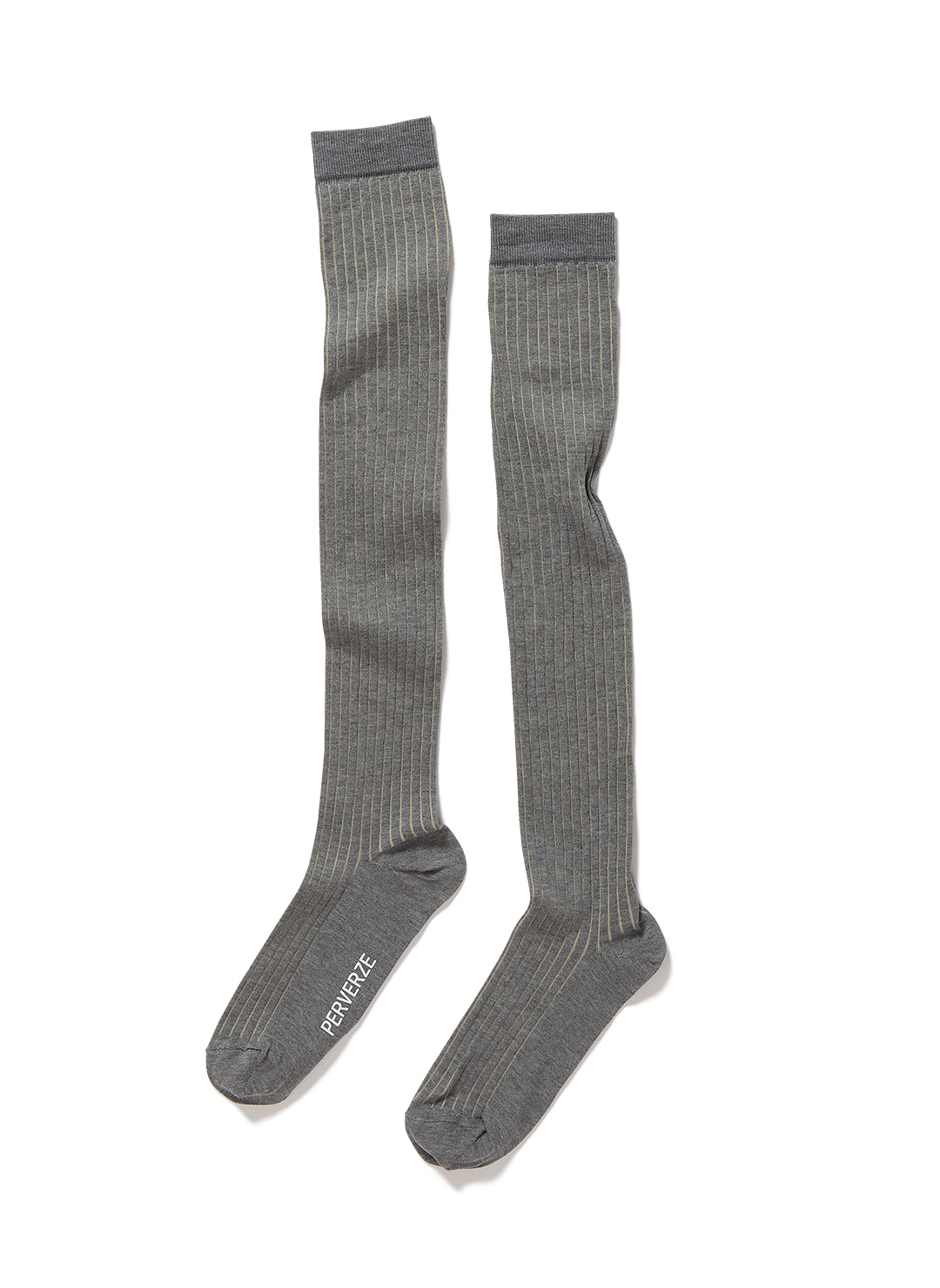 Cotton Sheer Rib Sox 詳細画像 Gray 1