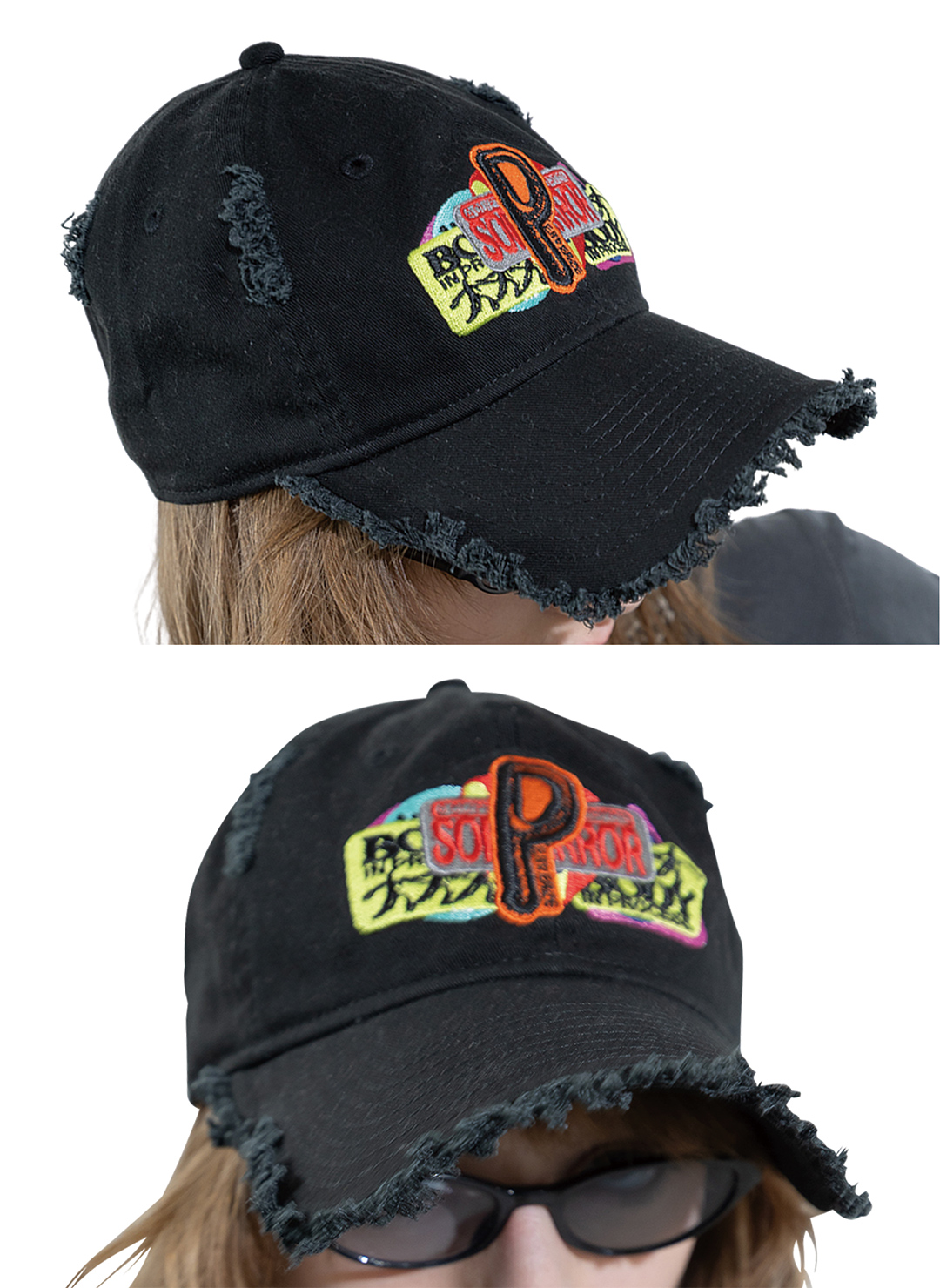 NEW ERA PERVERZE Mix Sticker Cap 詳細画像 Black 1