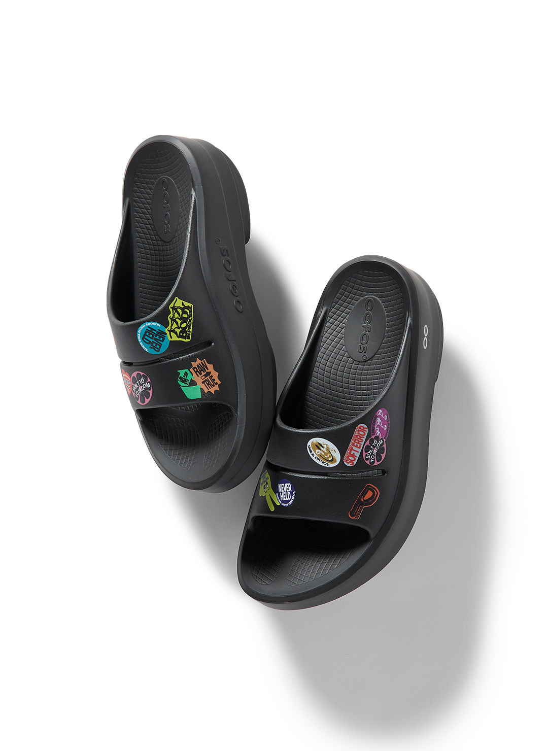 OOFOS PERVERZE Sticker OOmega OOahh 詳細画像 Black 2
