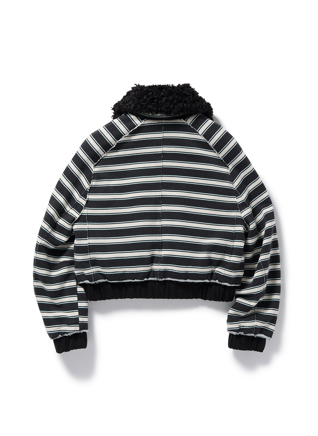 Fur Trimmed Sweat Blouson 詳細画像 Mix 2