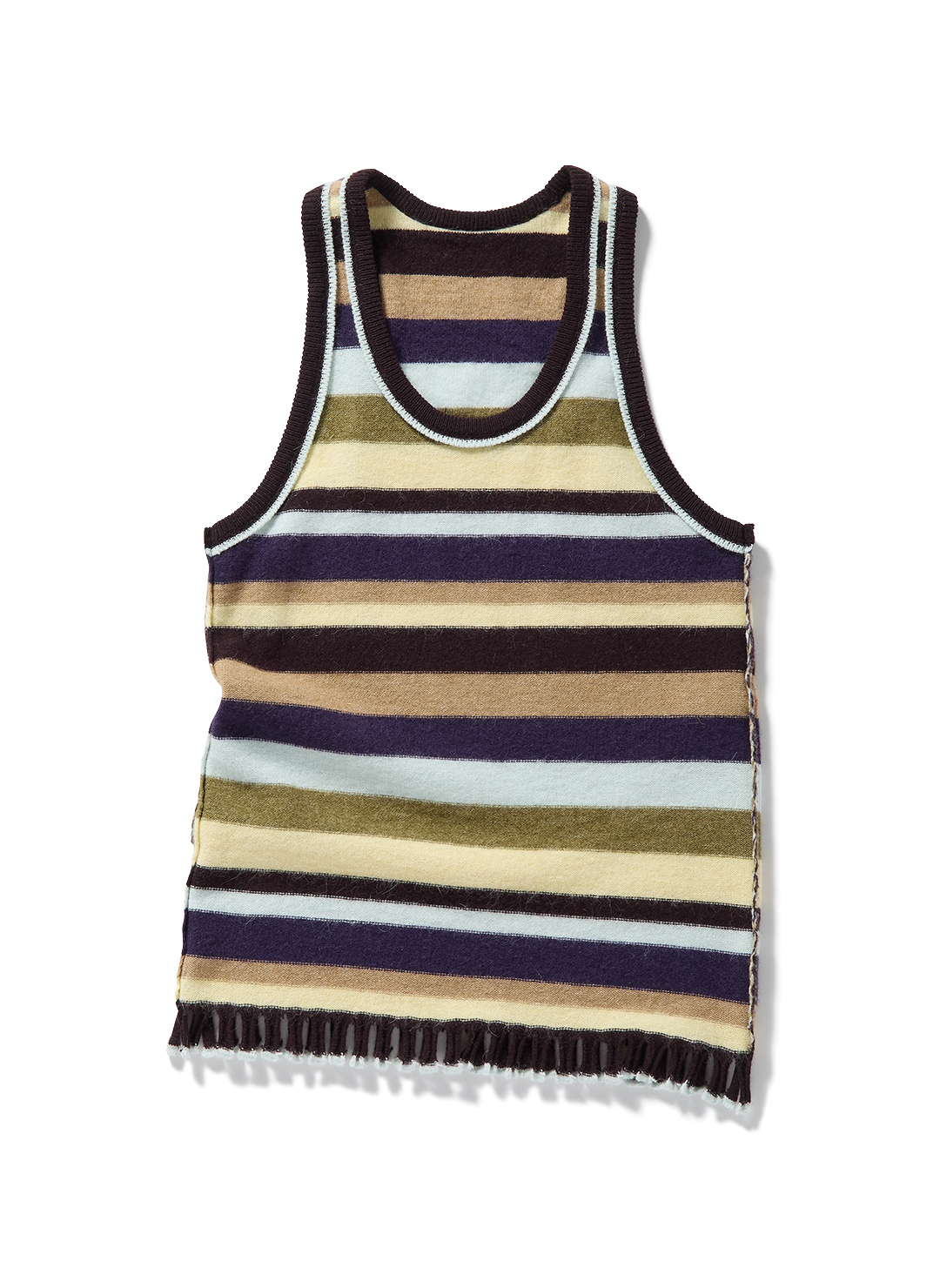 Mini Fringe Knit Top