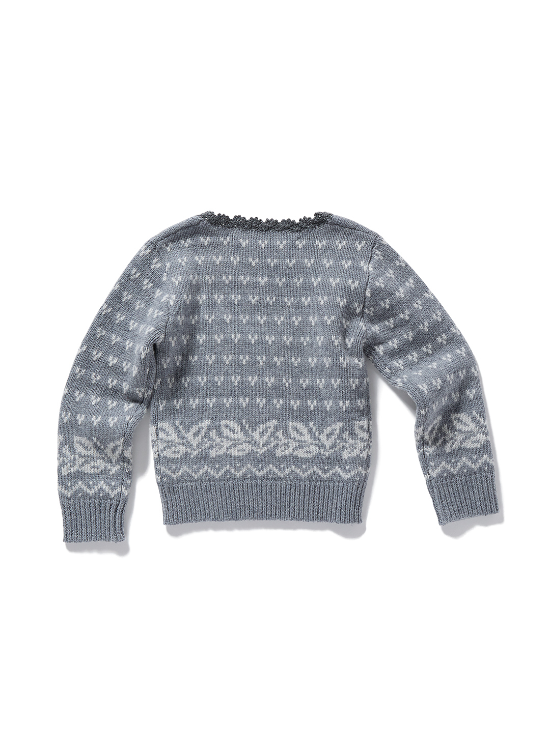 Birds Eye Tiny Knit 詳細画像 Gray 2